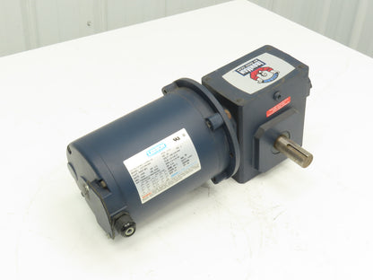 Leeson IronMan BMQ821-10-R-56 Gearmotor 10:1 Reducer .5Hp 172rpm 230/460V 56C RH
