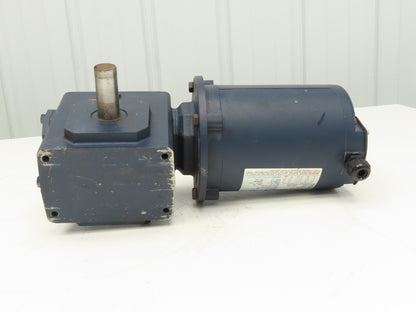 Leeson IronMan BMQ821-20-L-56 Gearmotor 20:1 Reducer .5Hp 86rpm 230/460V 56C LH