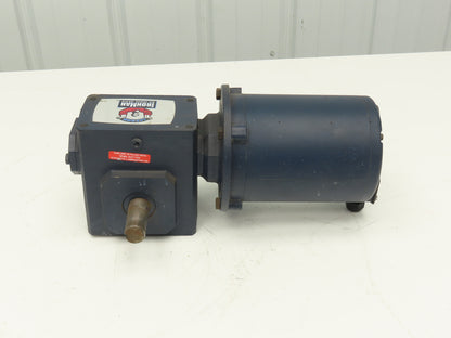 Leeson IronMan BMQ821-20-L-56 Gearmotor 20:1 Reducer .5Hp 86rpm 230/460V 56C LH