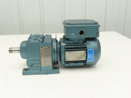 Sew Eurodrive R37DT71C4 Gearmotor 134.82 Ratio .33Hp 13rpm 230/460V 3PH DFT71C4