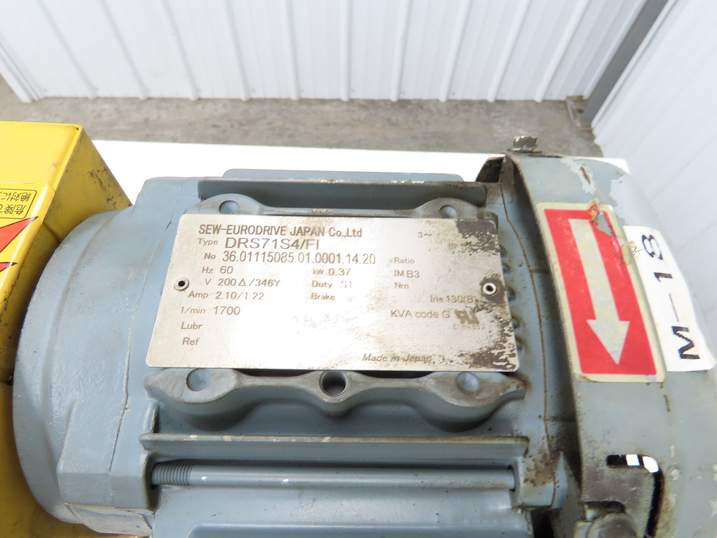 Fulta Electric DBRO4M246 Tube Axial Blower Duct Fan 16" 2300 CFM 0.37kw 220V 3PH