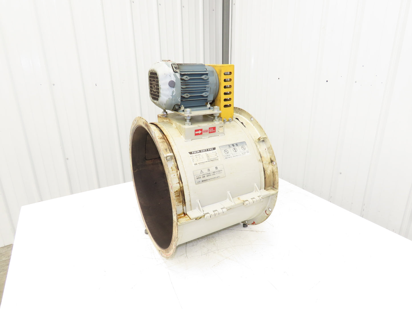 Fulta Electric DBRO4M246 Tube Axial Blower Duct Fan 16" 2300 CFM 0.37kw 220V 3PH