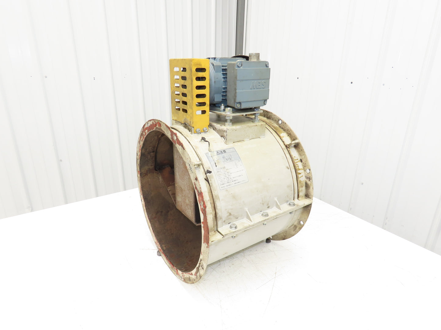 Fulta Electric DBRO4M246 Tube Axial Blower Duct Fan 16" 2300 CFM 0.37kw 220V 3PH