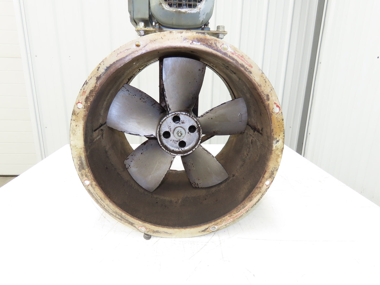 Fulta Electric DBRO4M246 Tube Axial Blower Duct Fan 16" 2300 CFM 0.37kw 220V 3PH