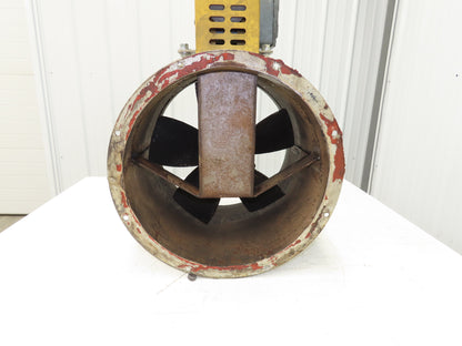 Fulta Electric DBRO4M246 Tube Axial Blower Duct Fan 16" 2300 CFM 0.37kw 220V 3PH