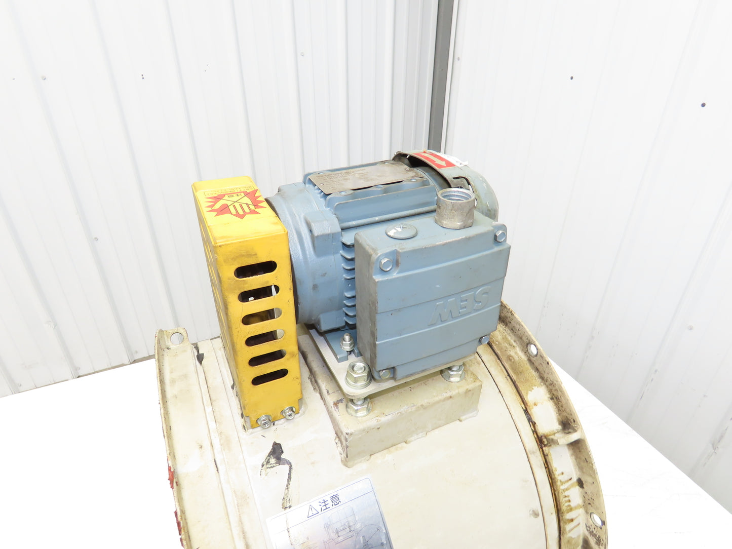 Fulta Electric DBRO4M246 Tube Axial Blower Duct Fan 16" 2300 CFM 0.37kw 220V 3PH