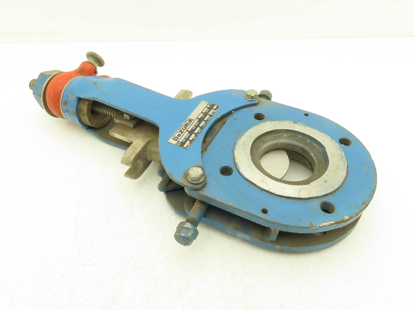 DeZurik Fig 850 3" Knife Gate Valve Lug Style Rising Stem w/Ridgid Ratchet