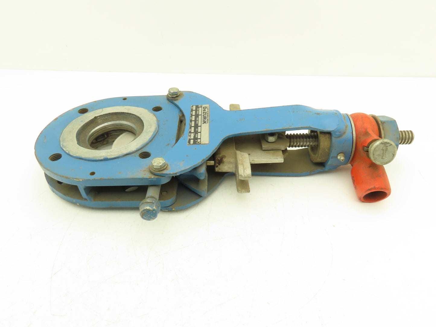 DeZurik Fig 850 3" Knife Gate Valve Lug Style Rising Stem w/Ridgid Ratchet