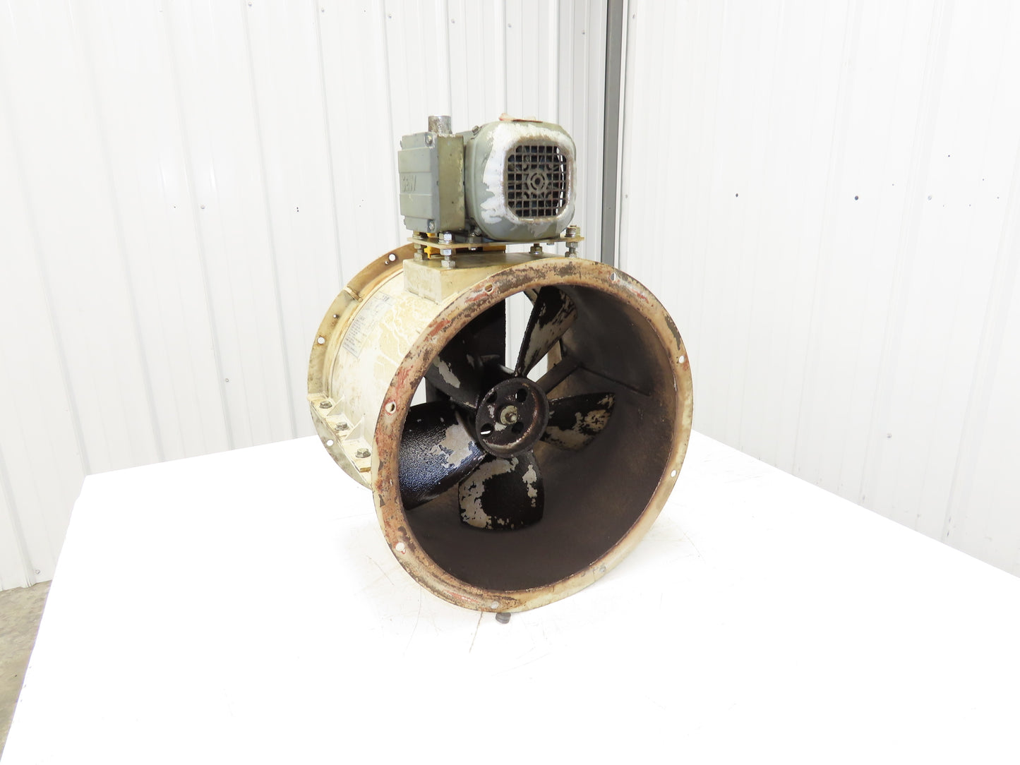 Fulta Electric DBRO4M246 Tube Axial Blower Duct Fan 16" 2300 CFM 0.37kw 220V 3PH