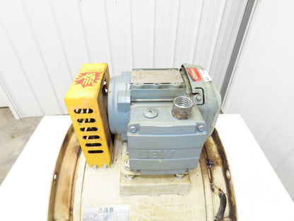 Fulta Electric DBRO4M246 Tube Axial Blower Duct Fan 16" 2300 CFM 0.37kw 220V 3PH