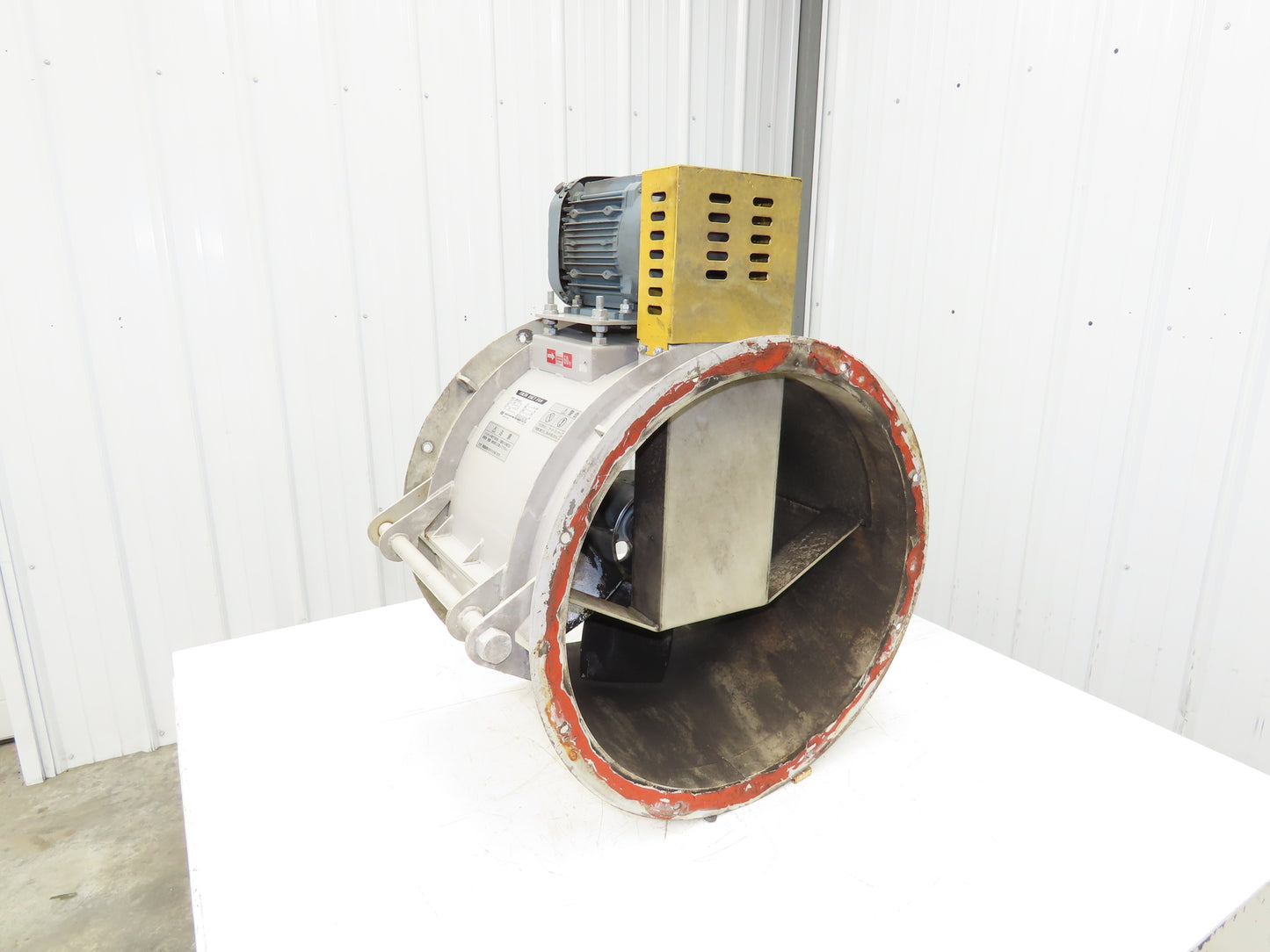 Fulta Electric DBRO5M76 Tube Axial Blower Duct Fan 20" 4237 CFM 0.75kw 220V 3PH