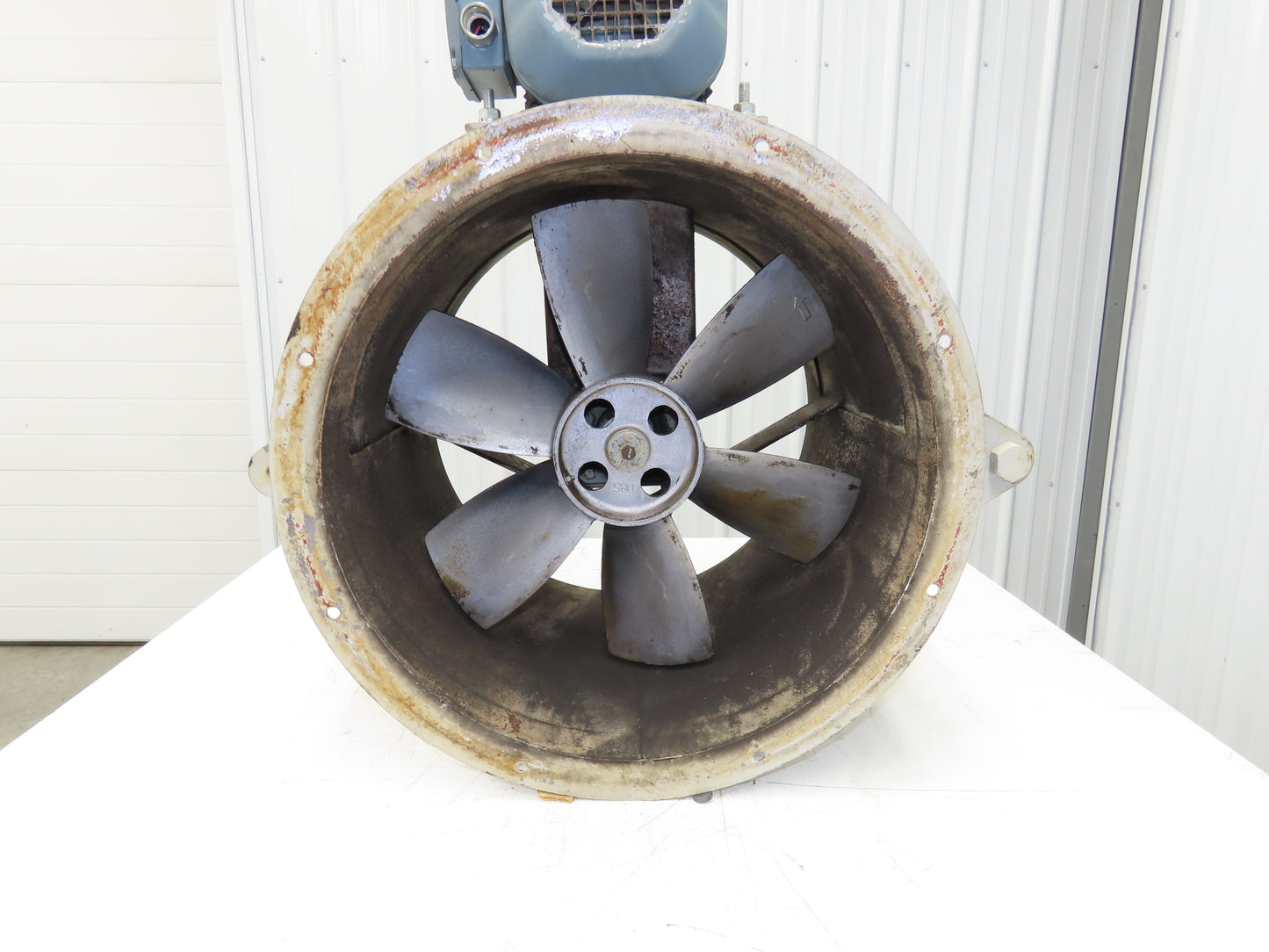 Fulta Electric DBRO5M76 Tube Axial Blower Duct Fan 20" 4237 CFM 0.75kw 220V 3PH