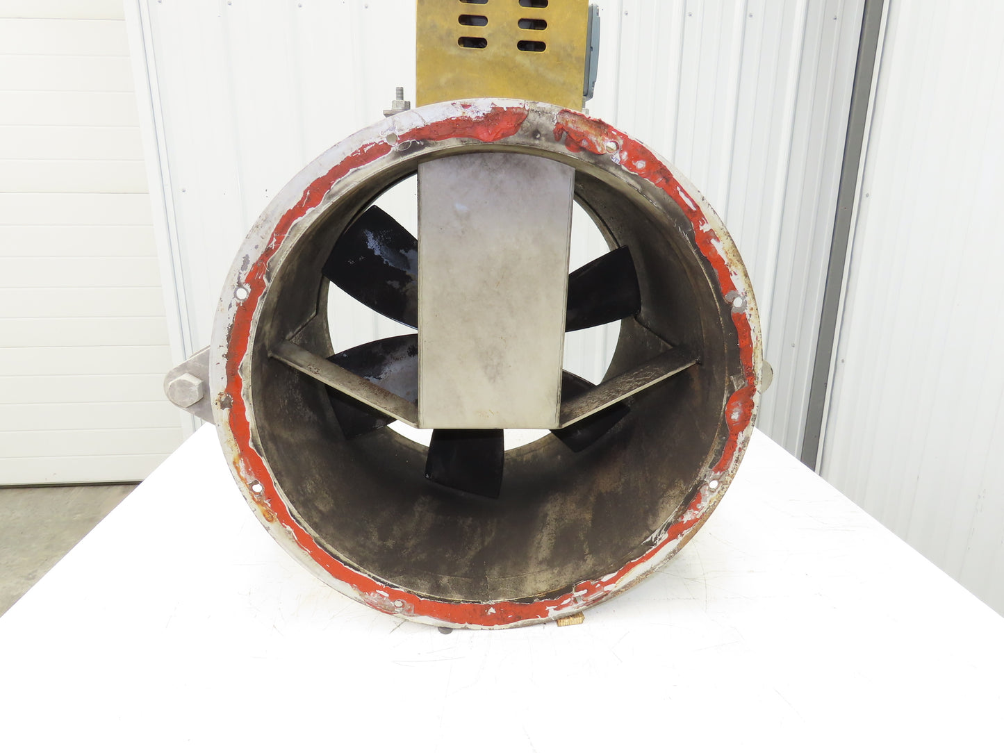 Fulta Electric DBRO5M76 Tube Axial Blower Duct Fan 20" 4237 CFM 0.75kw 220V 3PH