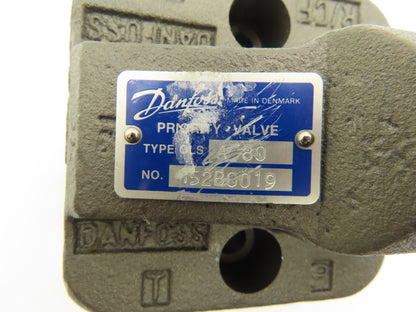Danfoss OLSA80 Hydraulic Priority Steering Valve Manifold Cast Iron *Read