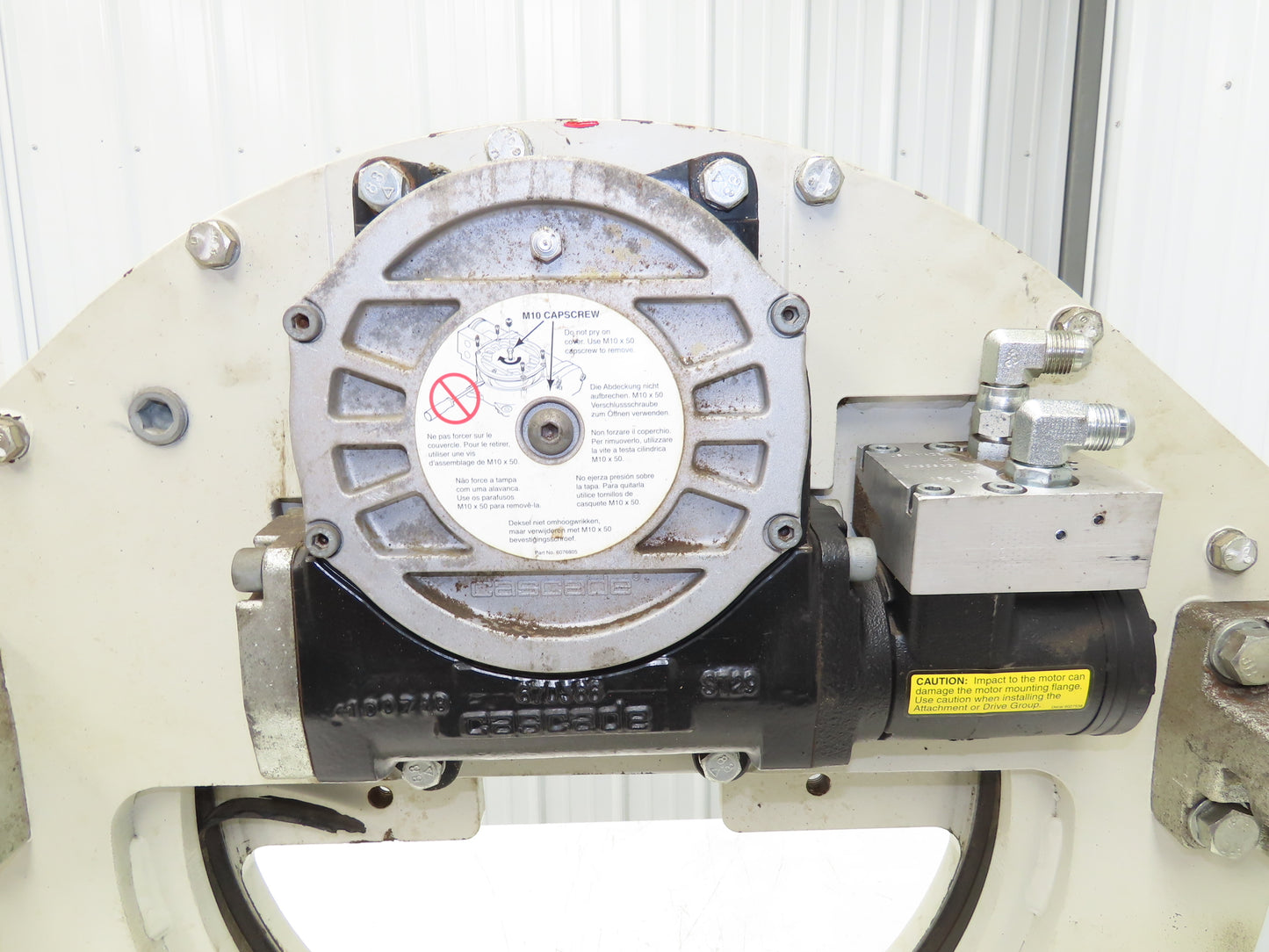 Cascade 45G-PRB-10 Fork Rotator Attachment 4500lbs Class 2 Forklift 360° Turn