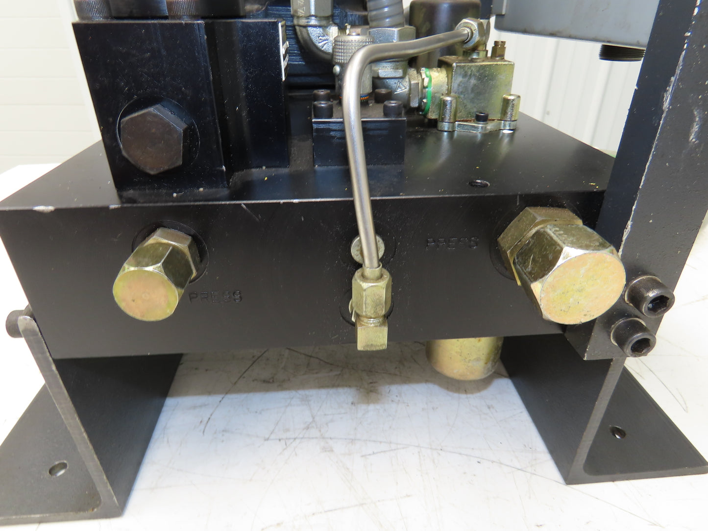 Hydraulic Press Power Unit Control Manifold Accumulator & Filters 3000psi 115V