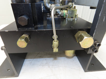 Hydraulic Press Power Unit Control Manifold Accumulator & Filters 3000psi 115V