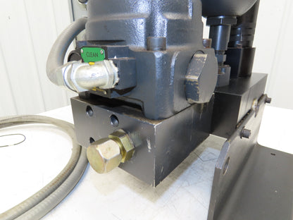 Hydraulic Press Power Unit Control Manifold Accumulator & Filters 3000psi 115V