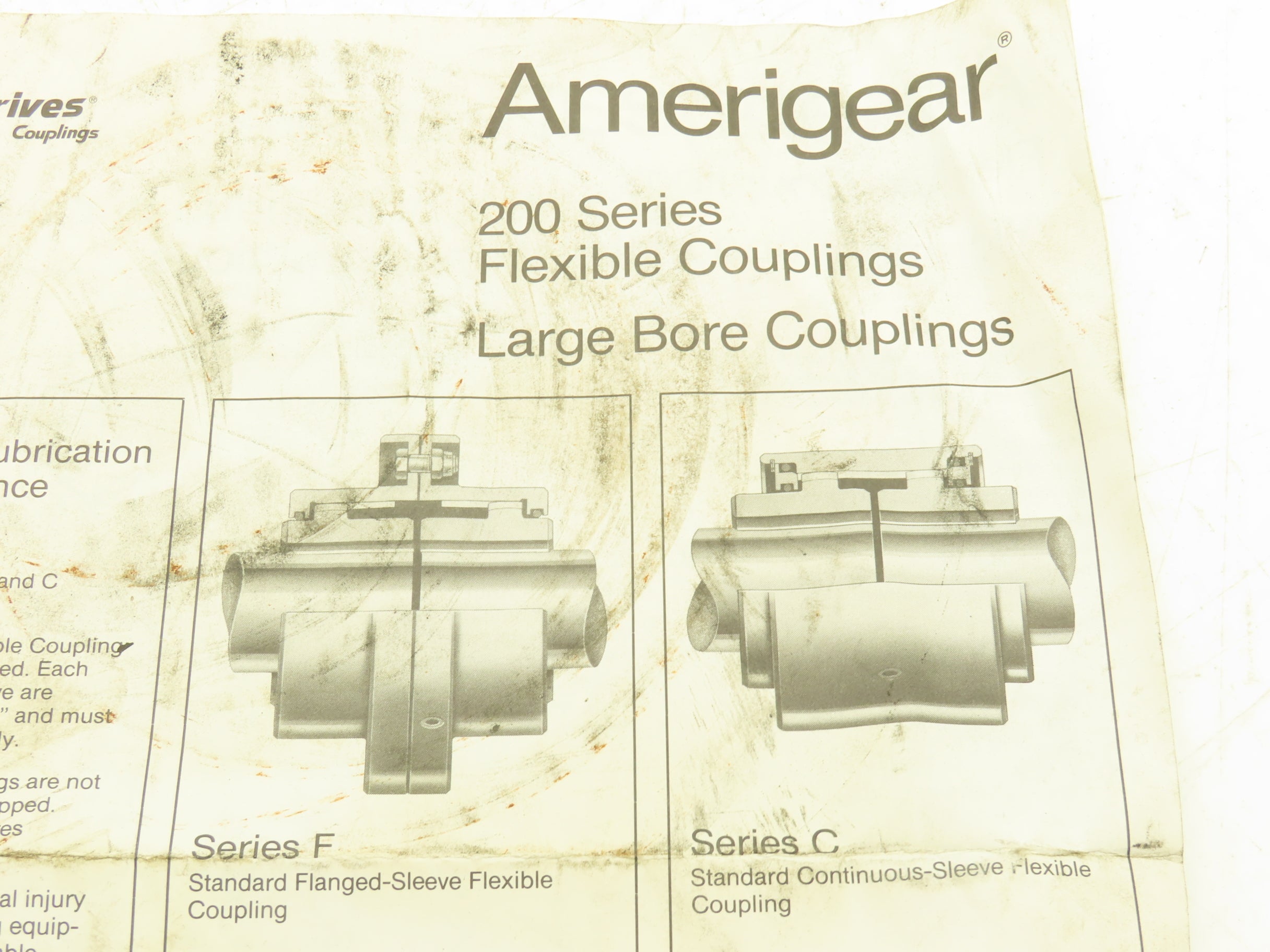 Amerigear Series 200 FS Flexible Gear Coupling Hub & Sleeve 1-7/8