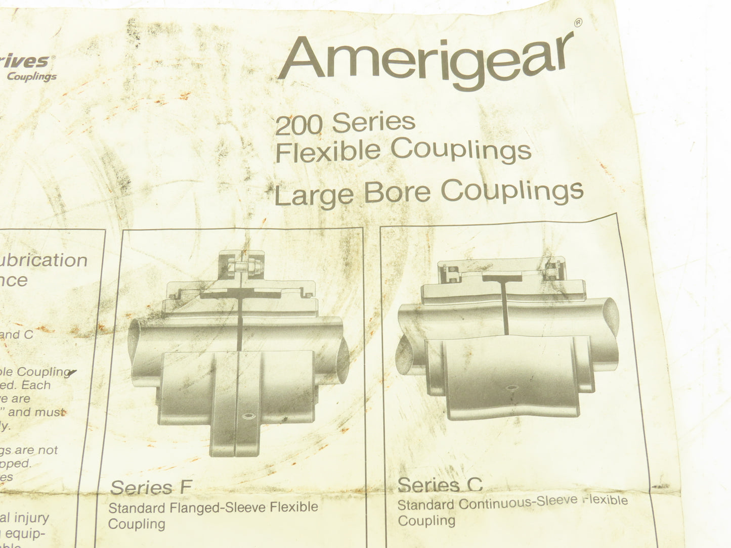 Amerigear Series 200 FS Flexible Gear Coupling Hub & Sleeve 1-7/8"Bore 6" Flange