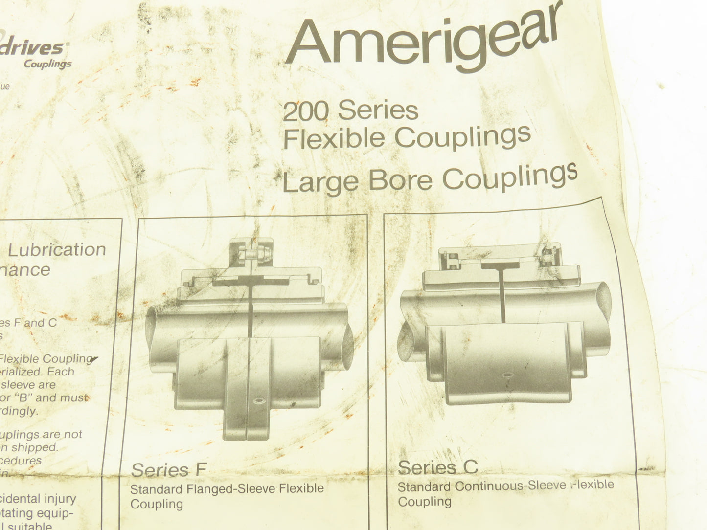 Amerigear Series 200F Flexible Gear Coupling Hub 2-7/8" Keyed Bore 7" Flange