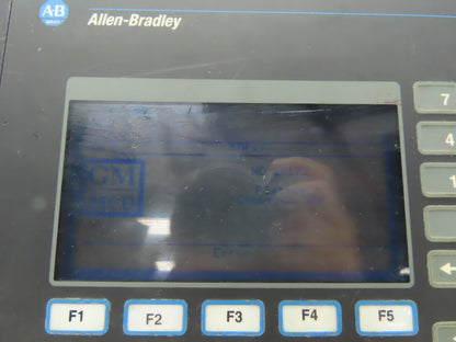 Allen Bradley Panelview 550 Operator Interface Panel Ser F Rev H  100-240VAC