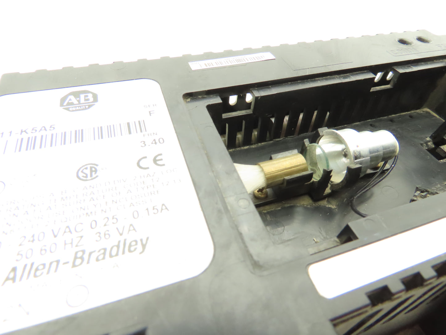 Allen Bradley Panelview 550 Operator Interface Panel Ser F Rev H  100-240VAC