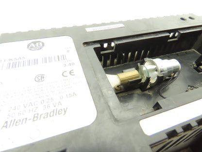 Allen Bradley Panelview 550 Operator Interface Panel Ser F Rev H  100-240VAC
