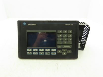 Allen Bradley Panelview 550 Operator Interface Panel Ser F Rev H  100-240VAC