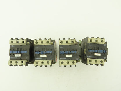 Telemecanique LP1 D5011 Motor Starter Contactor 40Hp 600V 70A 24V Coil Lot of 4