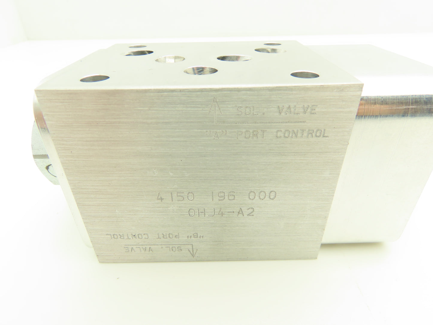 Sun Hydraulics Aluminum Sandwich Manifold w/Counterbalance Valves 0HJ4-A2