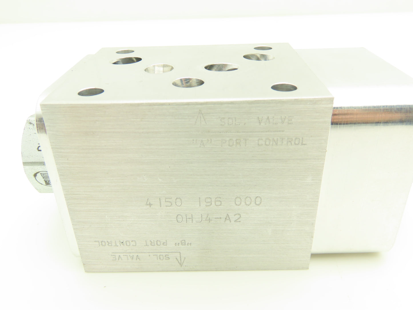 Sun Hydraulics Aluminum Sandwich Manifold w/Counterbalance Valves 0HJ4-A2