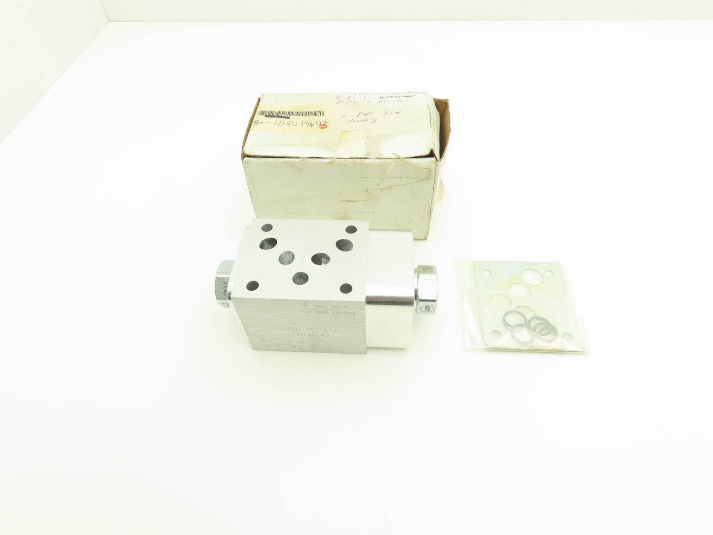 Sun Hydraulics Aluminum Sandwich Manifold w/Counterbalance Valves 0HJ4-A2