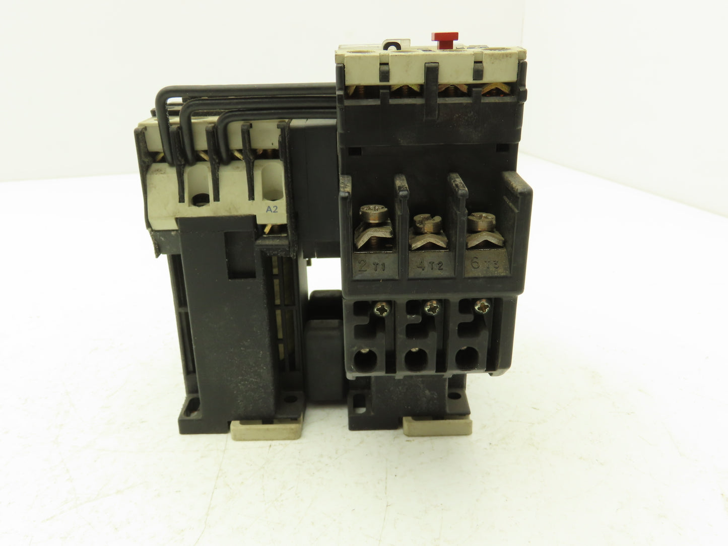 Telemecanique LP2D0901 Reversing Contactor With Overload 3 Ph 7.5Hp 20A 600V