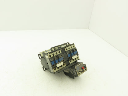 Telemecanique LP2D0901 Reversing Contactor With Overload 3 Ph 7.5Hp 20A 600V