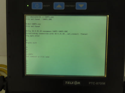 Telxon PTC-870IM Vehicle Mount Computer Data Terminal Barcode Inventory