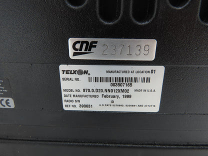 Telxon PTC-870IM Vehicle Mount Computer Data Terminal Barcode Inventory