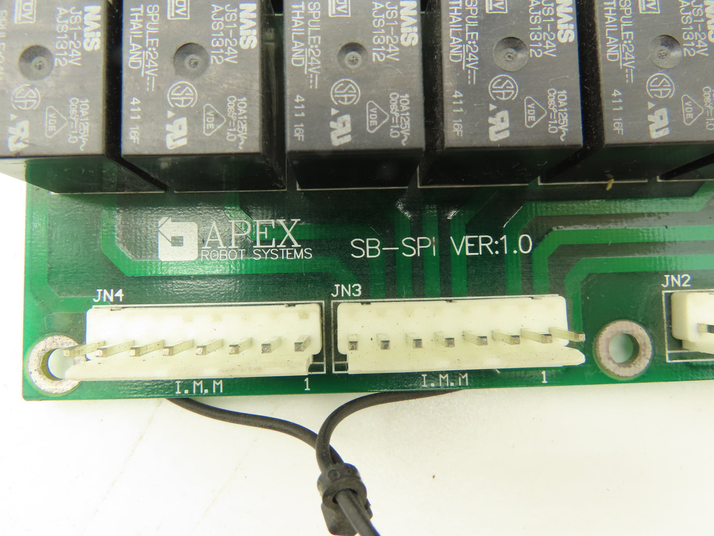 Apex Robot Systems SB-SPI Printed Circuit Board PCB Relay Interface VER:1.0