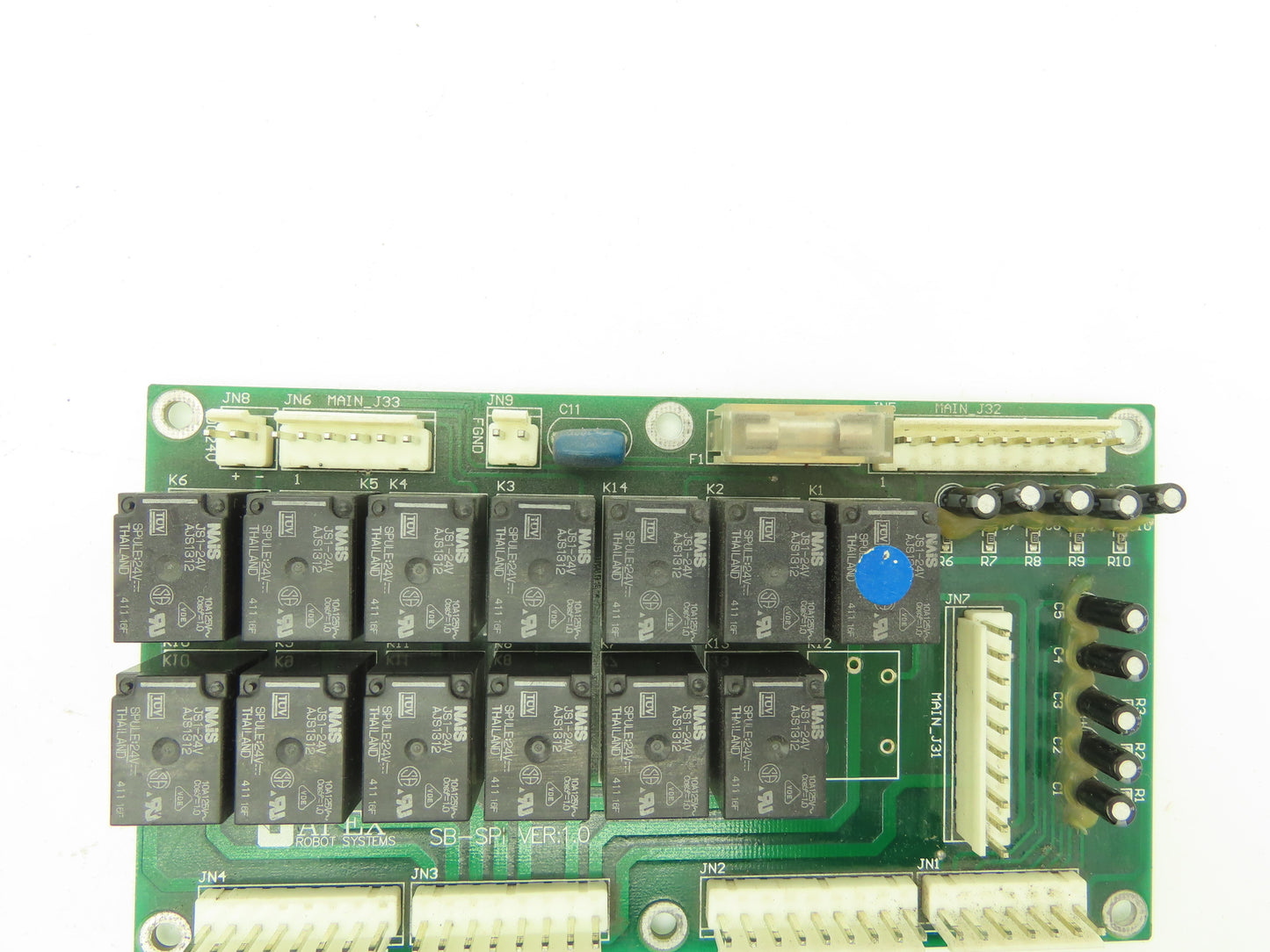 Apex Robot Systems SB-SPI Printed Circuit Board PCB Relay Interface VER:1.0
