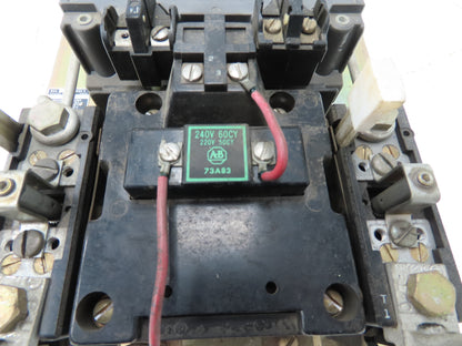 Allen Bradley 712-DCA26 Combination Motor Starter Fused 50HP 600V 3Ph Size 3
