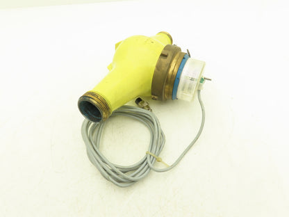 LMI Milton Roy Type 433 Gallon Flow Meter 6m³/h 16bar 1-1/4"NPT