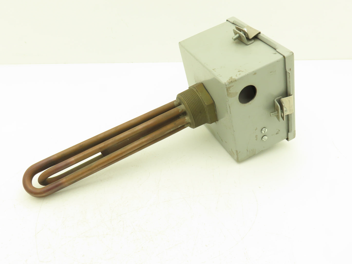 Indeeco TSP01979 HE0032A Immersion Heater 3000W 480V 3PH 2"NPT Screw Plug 11"L