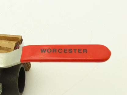 Worcester 444 TSW Manual Ball Valve 1" Socket Weld 1000PSI