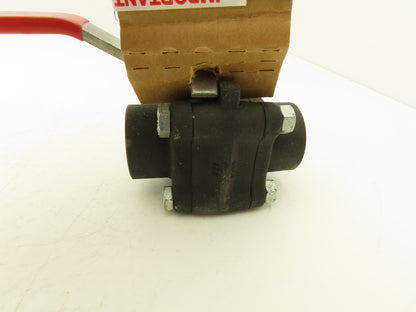 Worcester 444 TSW Manual Ball Valve 1" Socket Weld 1000PSI