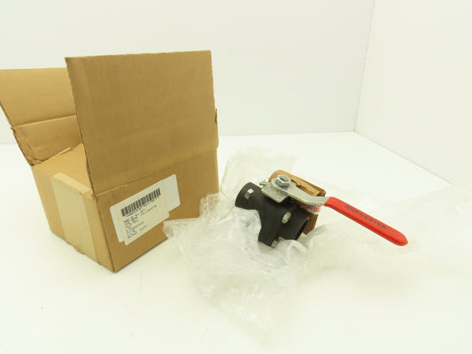 Worcester 444 TSW Manual Ball Valve 1" Socket Weld 1000PSI
