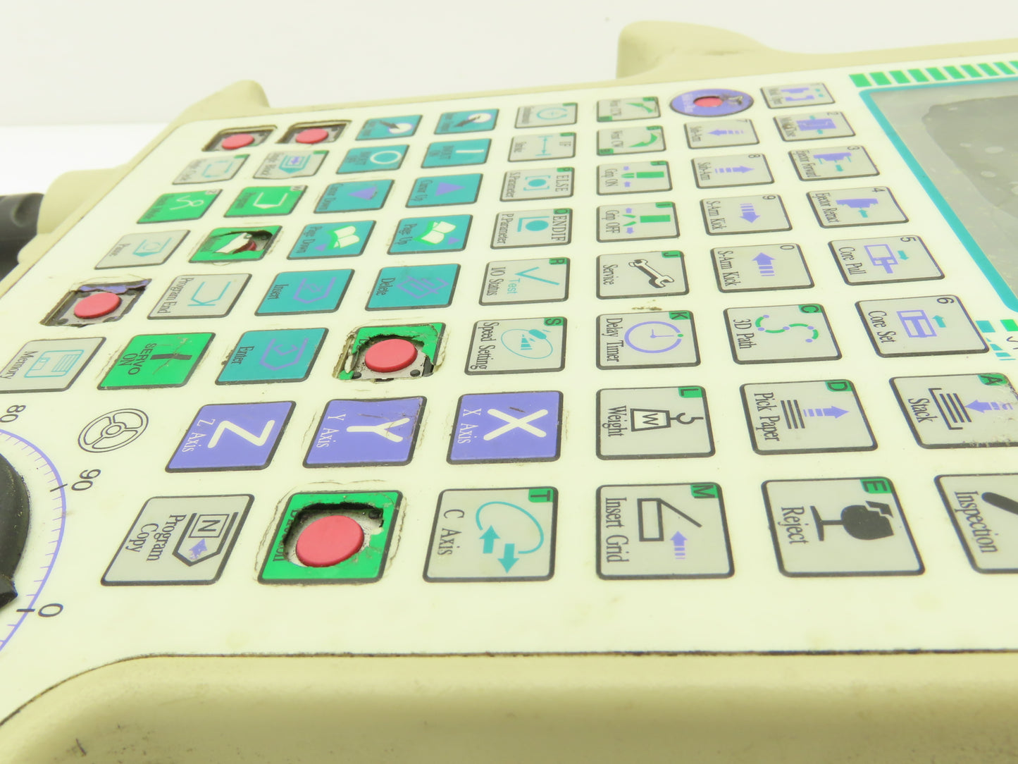 Sterling Apex Dynamics SR-SB-1200 Robot Teach Pendant Display W/E-Stop *Read