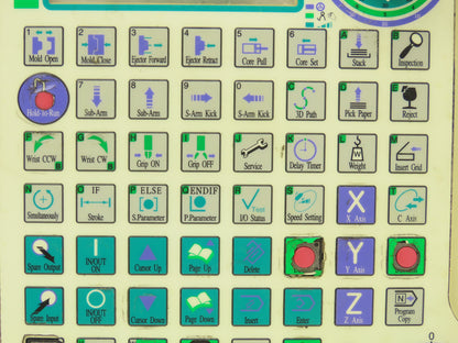 Sterling Apex Dynamics SR-SB-1200 Robot Teach Pendant Display W/E-Stop *Read