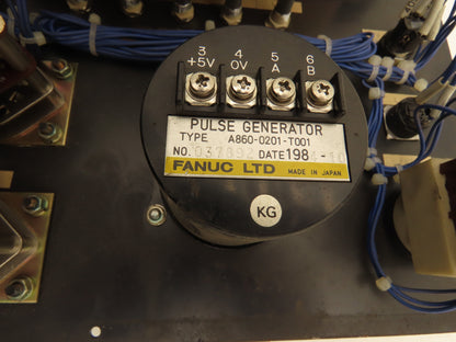 Fanuc A13L-0040-C200 CNC Spindle Operator Control with Panel Pulse Generator