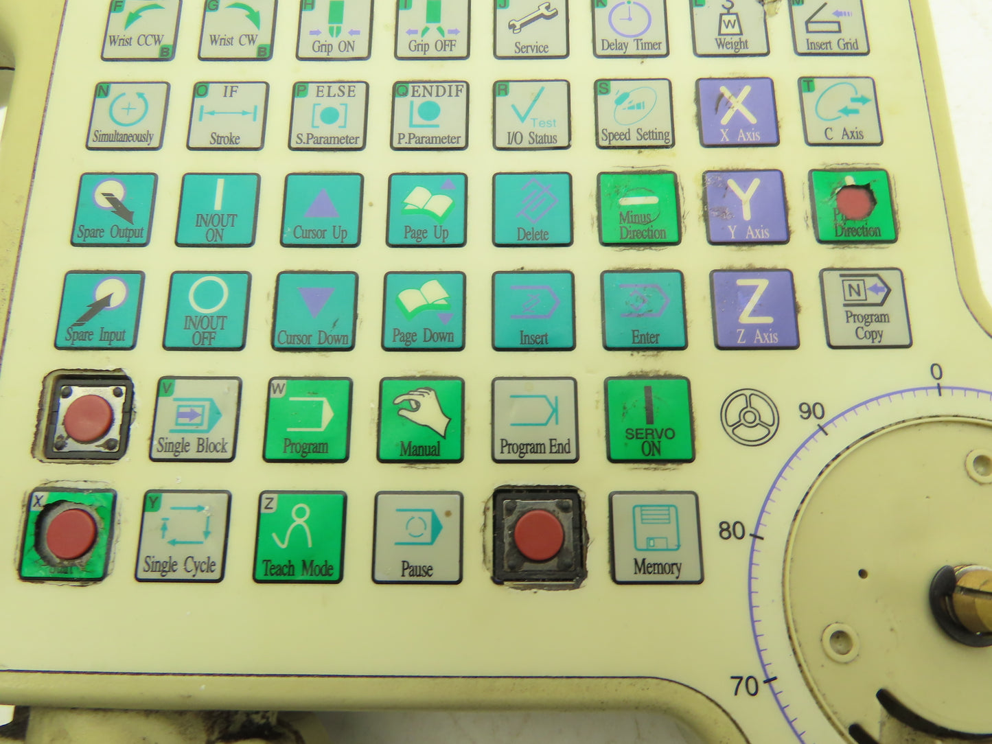 Sterling Apex Dynamics SR-SB-1200 Robot Teach Pendant Display W/E-Stop *Read