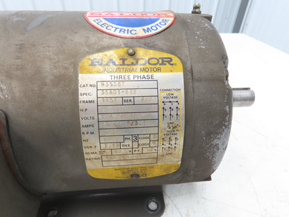 Baldor M3558T AC Motor 2Hp 1725 RPM 230/460V 3PH 145T 7/8" Shaft